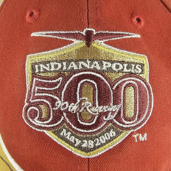 Indianapolis 500 Hat Indiana Motor Speedway 90th Race 2006 Orange Gold Limited - Picture 7 of 12